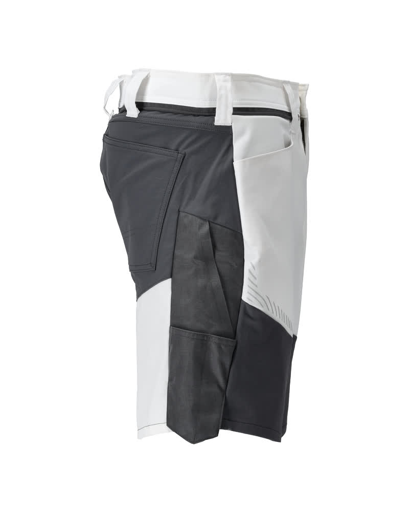 Shorts CUSTOMIZED Weiß/Anthrazitgrau C50