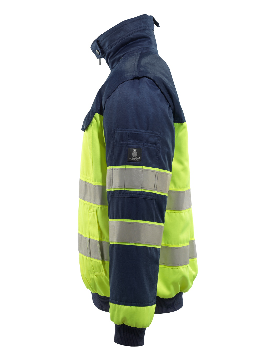Pilotjacke SAFE IMAGE Hi-vis Gelb/Marine XL