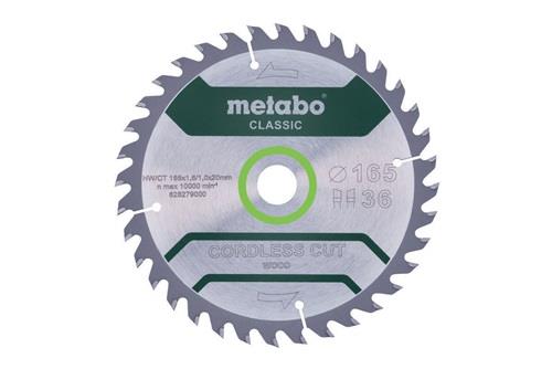 Kreissägeblatt cordless cut wood classic AD 165mm Z.36 Bohr.20mm Schnitt-B.1,6mm