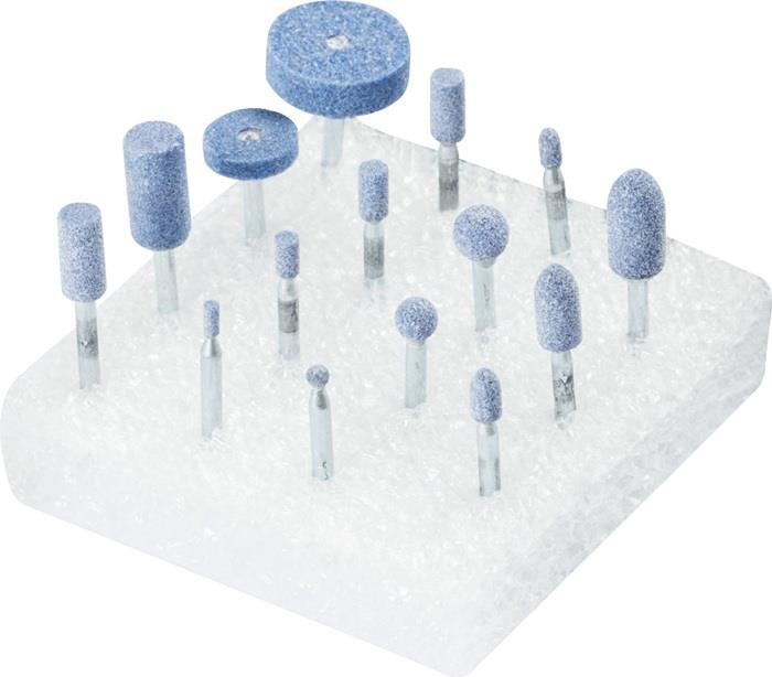 Schleifstiftesatz TOUGH DxHmm Schaft-Ø 3 mm Edelkorund Diverse PFERD TOOLS