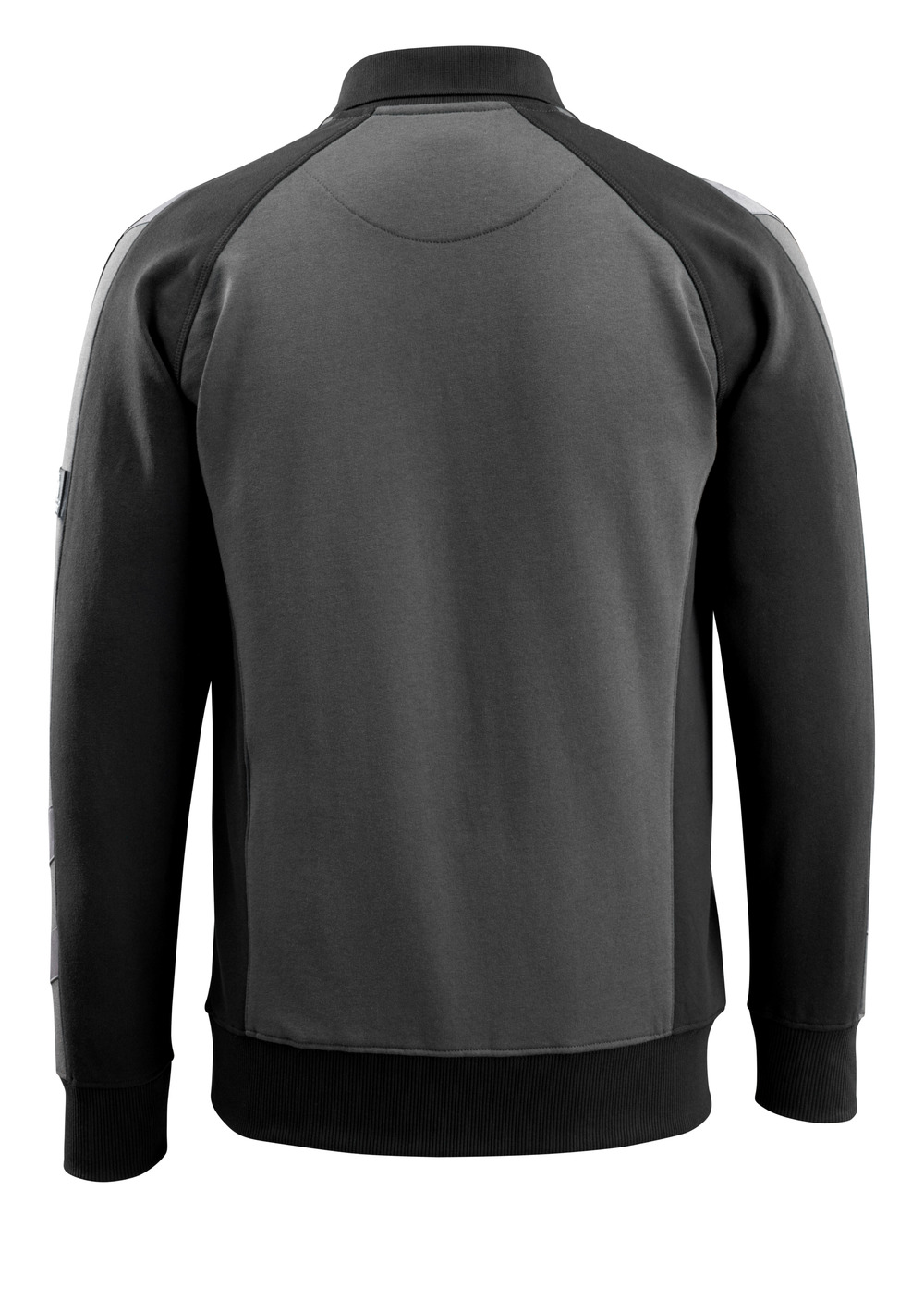 Polo-Sweatshirt UNIQUE Dunkelanthrazit/Schwarz L