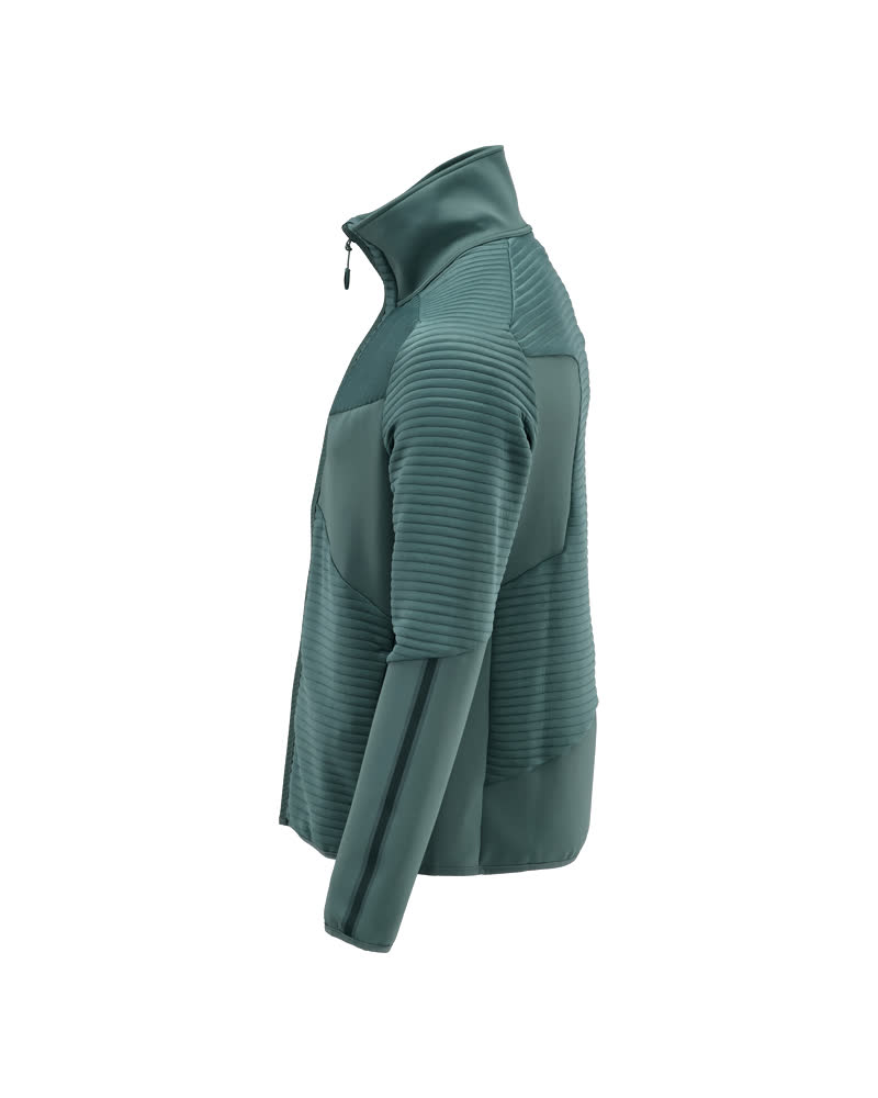 Fleecejacke CUSTOMIZED Hell Waldgrün XS