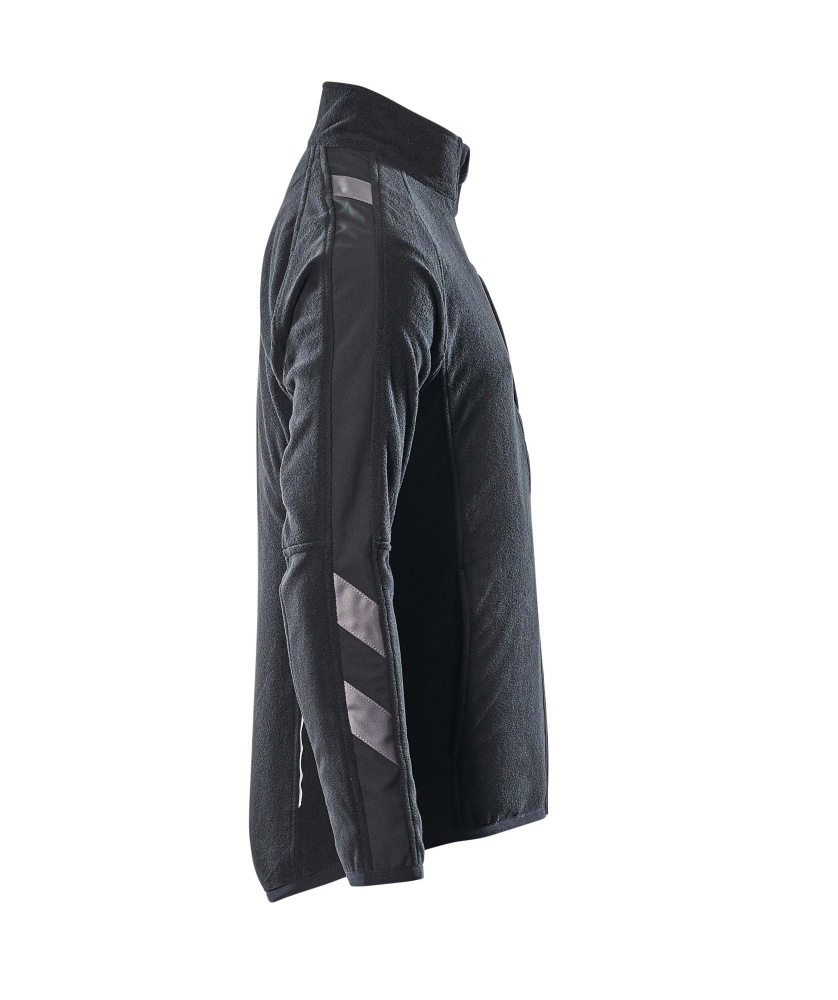 Fleecejacke UNIQUE Schwarz S
