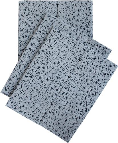 Putztuch WIPEX STAR L.ca.360 mmxB.ca.380mm blau 1-lagig WIPEX