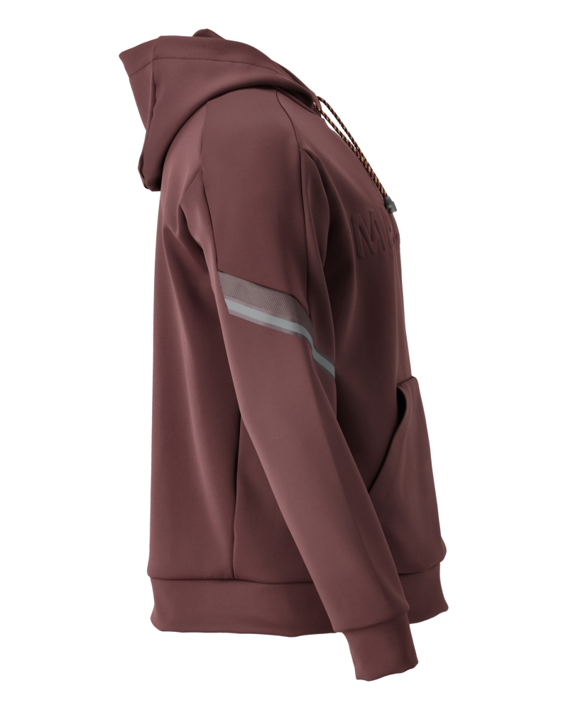 Fleece Kapuzenpullover CUSTOMIZED Bordeaux XL