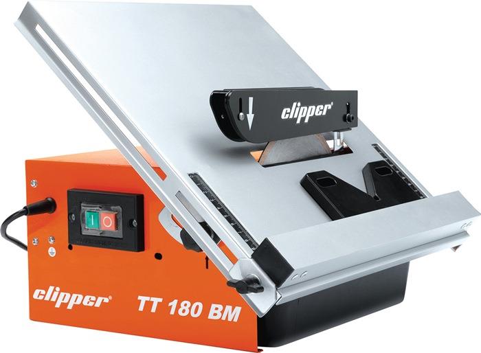 Fliesenschneidmaschine TT 180 BM 12 mm Tisch-L395xB385mm max.180 mm 550 W NORTON CLIPPER
