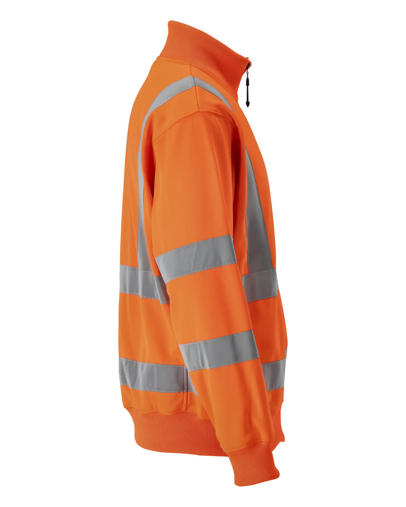 Sweatshirt mit Reißverschluss SAFE CLASSIC Hi-vis Orange 3XL