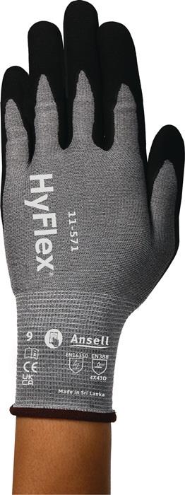 Schnittschutzhandschuhe HyFlex® 11571 EN 388 PSAKategorie II 10