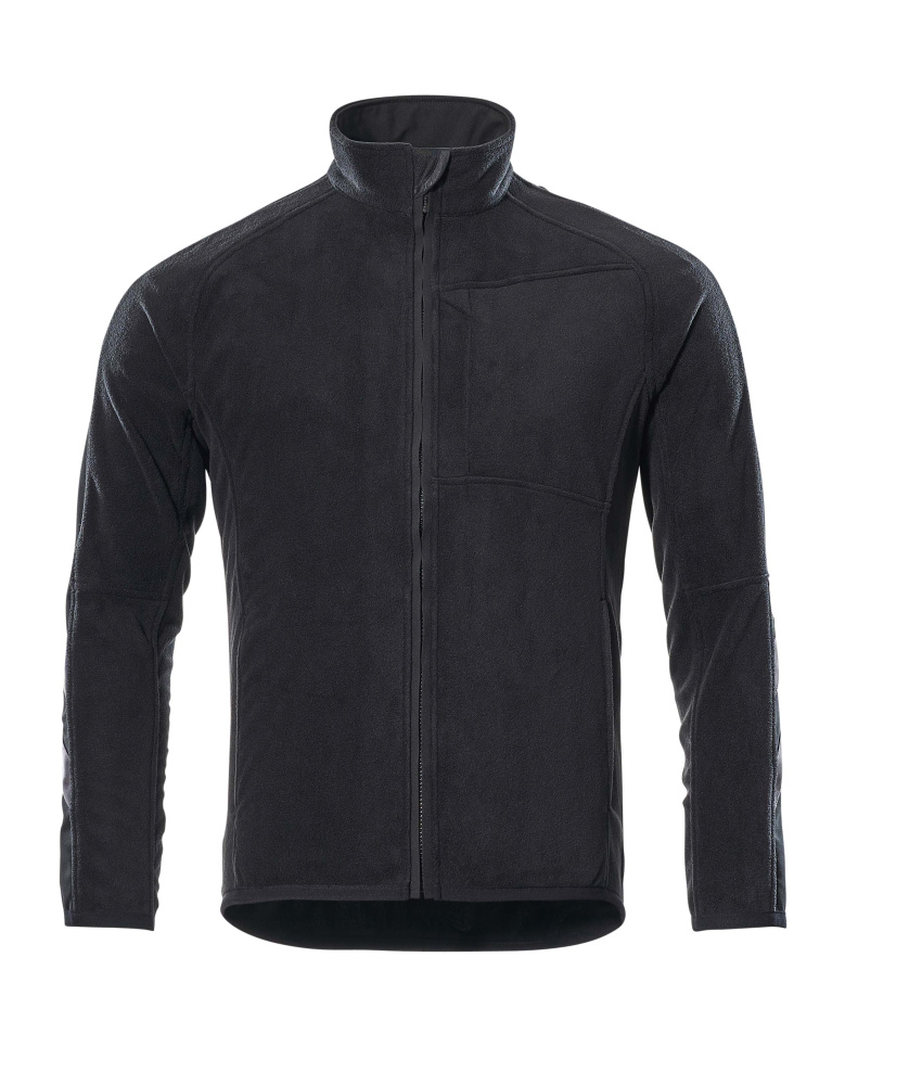 Fleecejacke UNIQUE Schwarz S