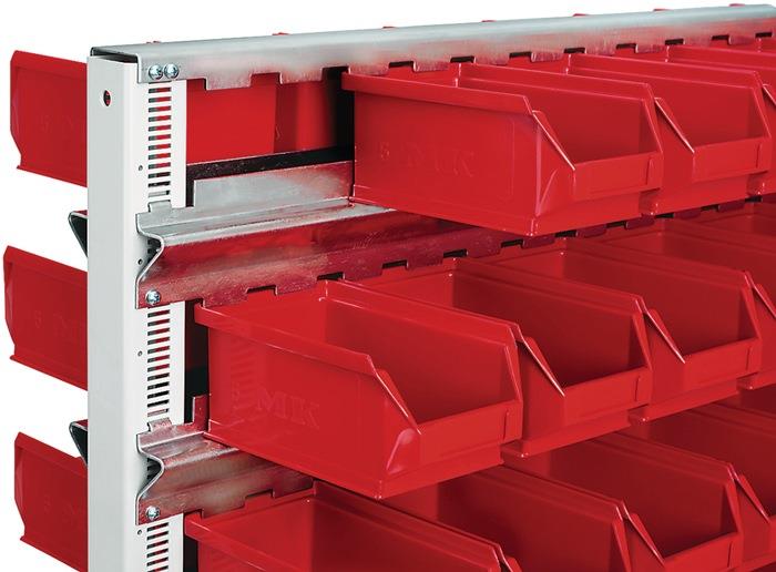 Aufhängeschiene Länge 1010 mm verzinkt passend für Ständer /Wandregal Set à 3 St.