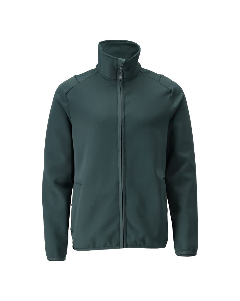 Fleecejacke CUSTOMIZED Waldgrün S