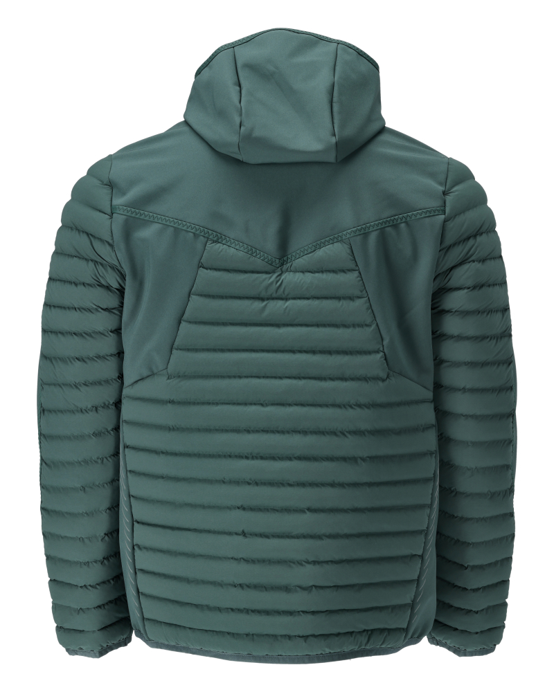 Thermojacke mit Kapuze CUSTOMIZED Waldgrün L