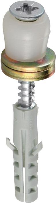 Führungsrolle verzinkt, gelb Kunststoffrolle 258 DÜ