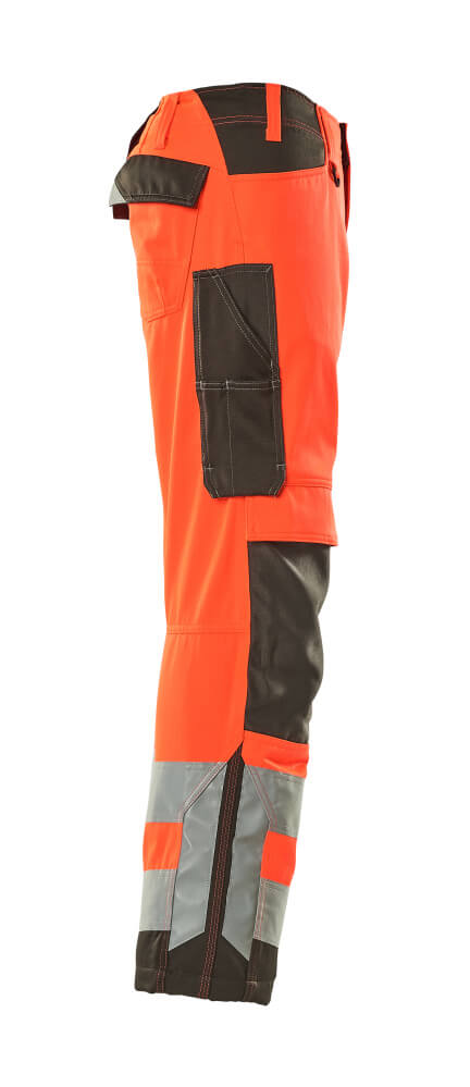 Hose mit Knietaschen SAFE SUPREME Hi-vis Rot/Dunkelanthrazit 82C46