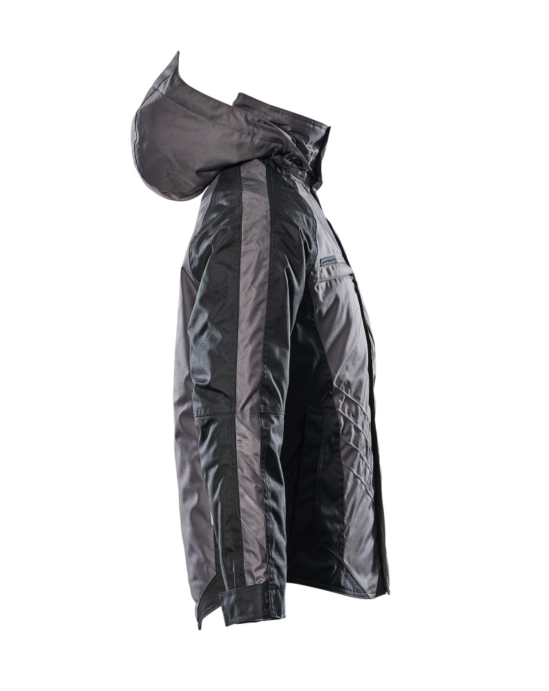 Winterjacke UNIQUE Anthrazit/Schwarz L