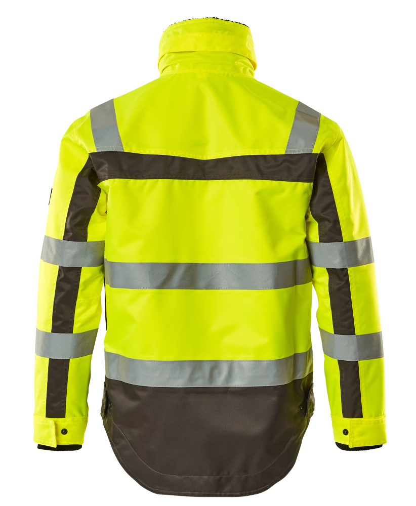 Winterjacke SAFE COMPETE Hi-vis Gelb/Anthrazit 2XL