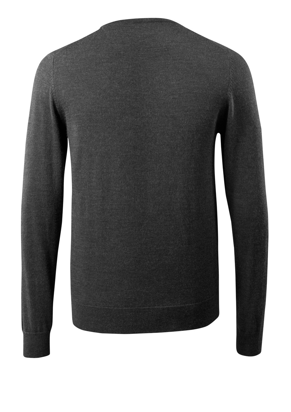 Strickpullover FRONTLINE Dunkelanthrazit/Hellgrau-meliert M