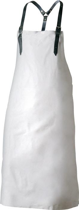 Brustlatzschürze Ingo Länge ca. 100 x Breite ca. 80 cm hellgrau Narbenleder FELDTMANN