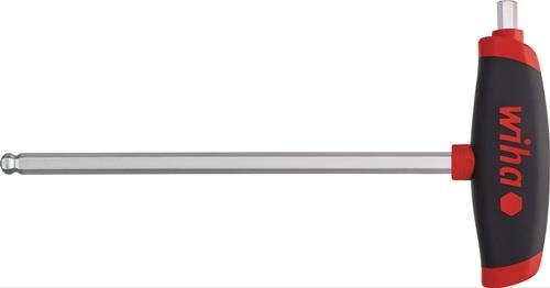 Stiftschlüssel m.Quergr.SW 10mm Klingen-L.200mm 6-KT m.Kugelk.+Seitenabtr.WIHA