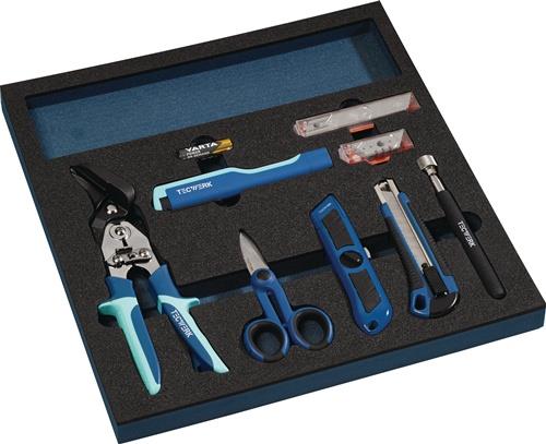 Werkzeugmodul 12-tlg.2/3-Modul Werkstattzubehör TECWERK