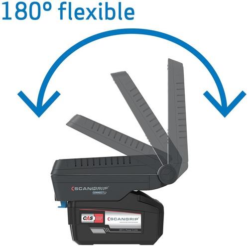 LED-Strahler BASIC CONNECT 97 W 1000 lm 5,2 Ah 18 V IP30 SCANGRIP