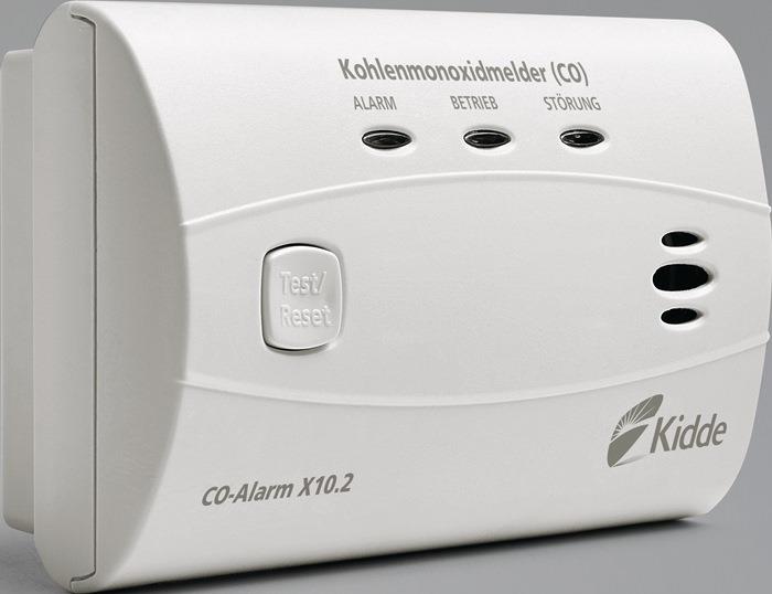 CO-Melder X10.2 Höhe 71 mm weiß 85 dB/3m