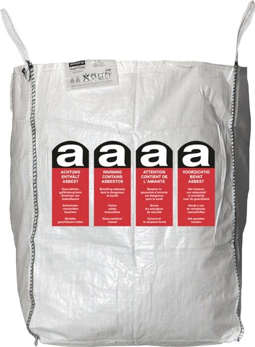 Transportsack 1100 mm 900 mm 900 mm 1000 kg Asbest