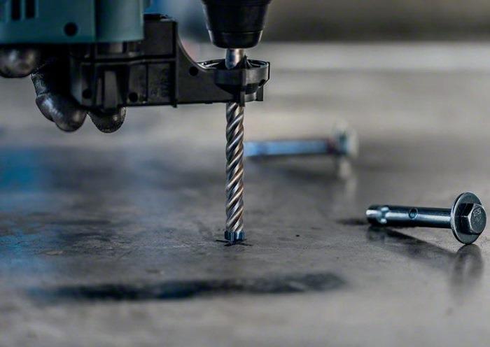 Hammerbohrersatz Expert SDS plus-7X 5- teilig SDS Plus Kunststoffkassette mit Euroloch BOSCH