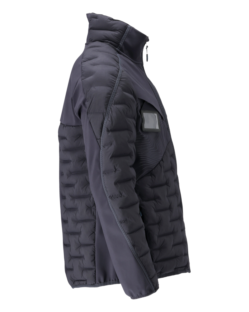 Thermojacke CUSTOMIZED Schwarzblau L