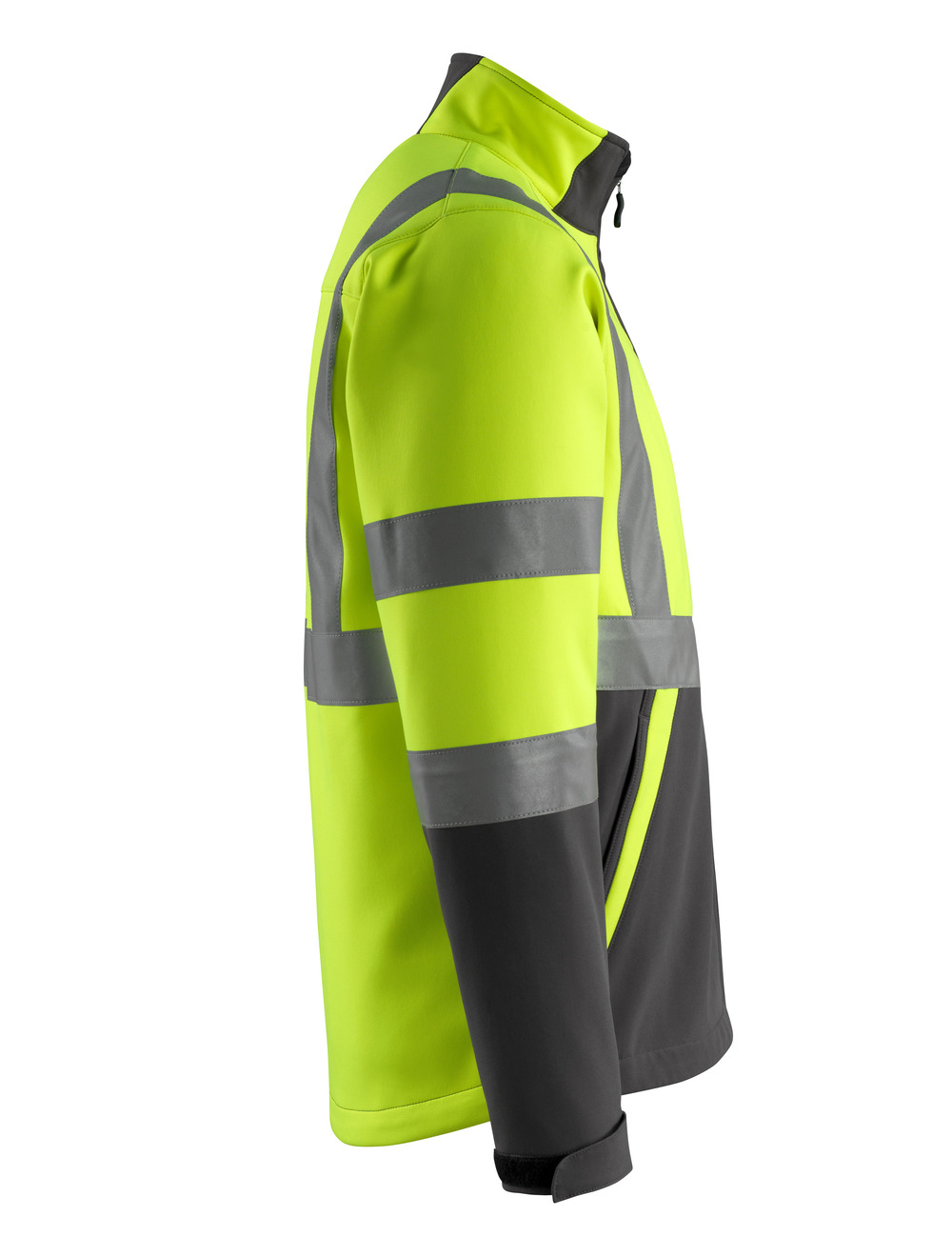 Softshelljacke SAFE LIGHT Hi-vis Gelb/Dunkelanthrazit L