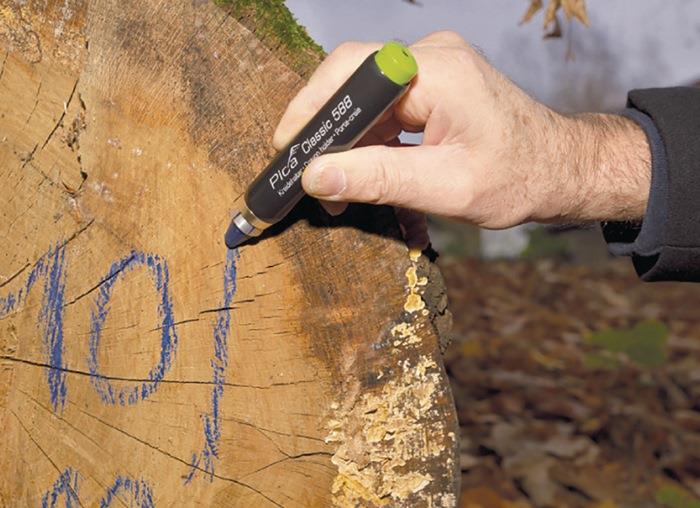 Kreidehalter Pica Classic 588 für Kreiden rund/eckig Länge 110 mm für Kreide-Ø 11 - 12 mm PICA