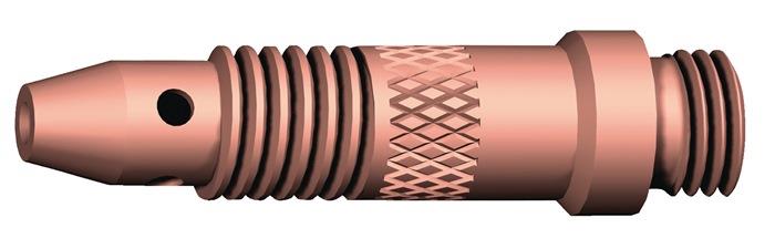 Spannhülsengehäuse ABITIG 17/18/26 mit Gaslinse 1 mm