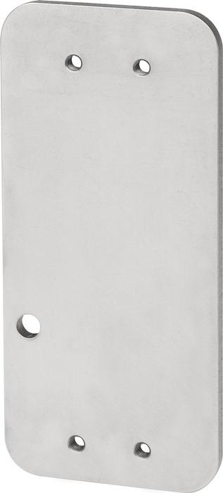 Montageplatte zum Kleben Türwächter DENI L125xB57mm DENI
