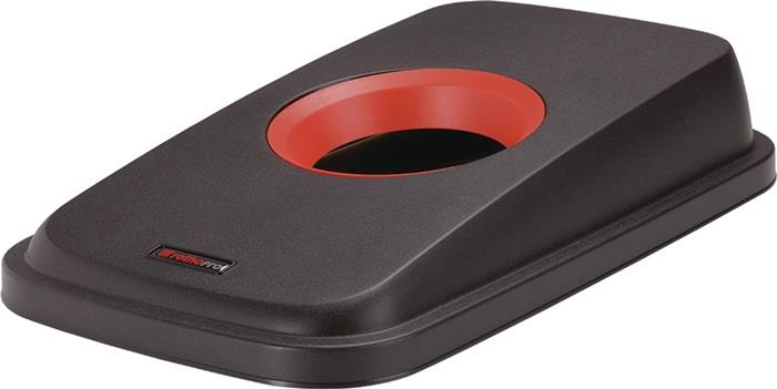 Deckel passend für Wertstoffsammler 55/70 l signalrot für Flascheneinwurf