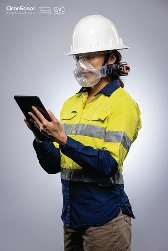 Halbmaske mit Ausatemventil CLEANSPACE