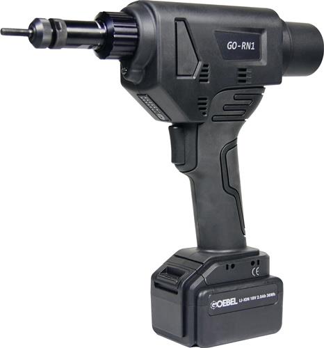 Akkublindnietmutternsetzgerät GO-RN1 16-tlg.18.000N im Ku.-Koffer