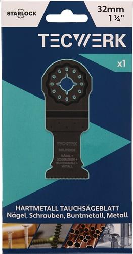 Tauchsägeblätter B.32mm Eintauch-T.29mm 1 St.Starlock TECWERK