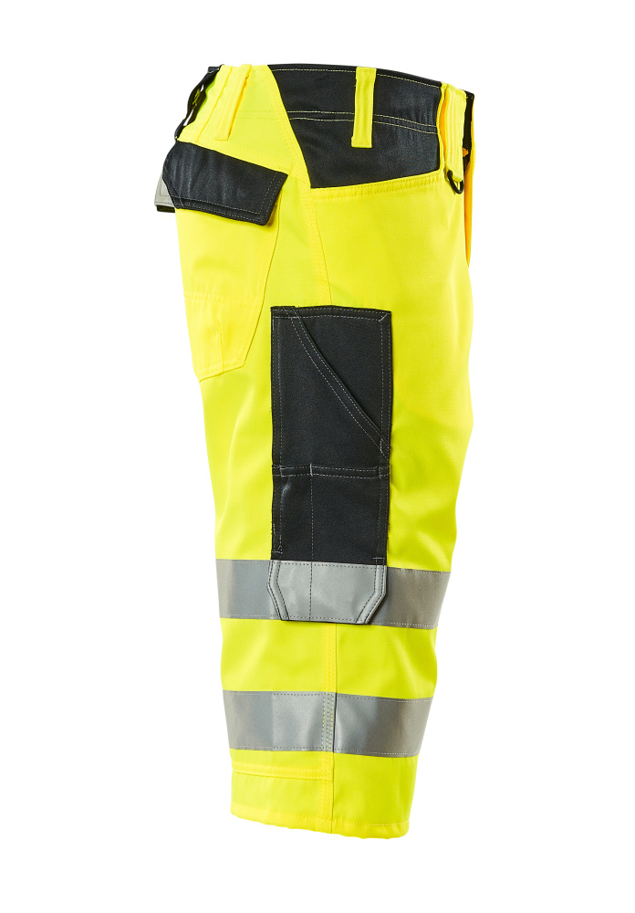 Shorts, lang SAFE SUPREME Hi-vis Gelb/Schwarzblau C48