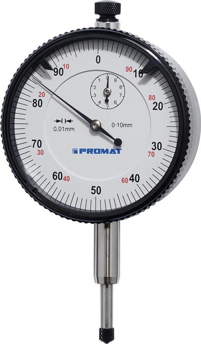 Messuhr DIN 878 10 mm Ablesung 0,01 mm PROMAT