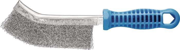 Handbürste HBG 10 INOX Länge 265 mm 0,3 mm Edelstahldraht (INOX) Besatzlänge 25 mm PFERD TOOLS