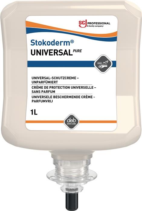Hautschutzcreme Stokoderm Universal PURE STOKO Kartusche 1 l unparfümiert ungefärbt
