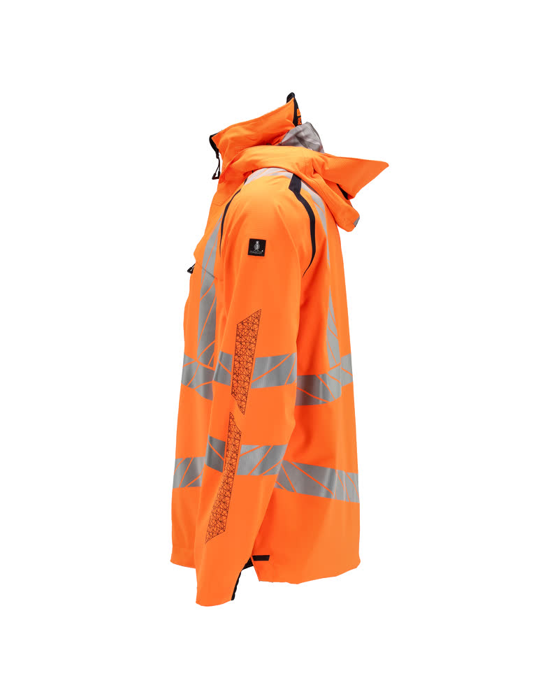 Hardshelljacke ACCELERATE SAFE Hi-vis Orange/Schwarzblau S