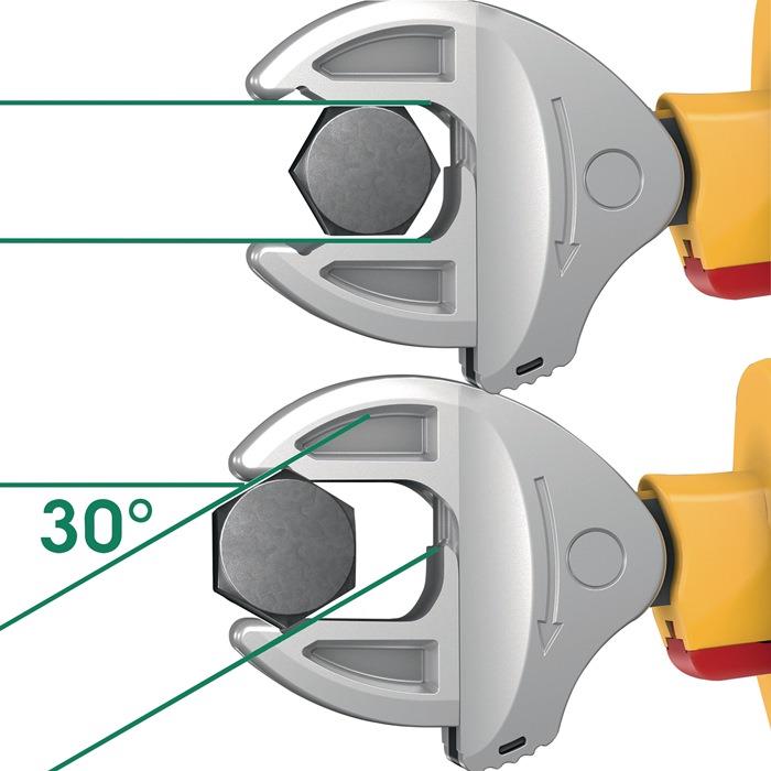 Maulschlüsselsatz 6004 Joker 4 Set 1 VDE 7 - 19 mm Länge 270 mm WERA