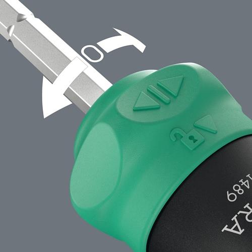 Magazinbithalter Kraftform Kompakt 28 RA 6-tlg.WERA