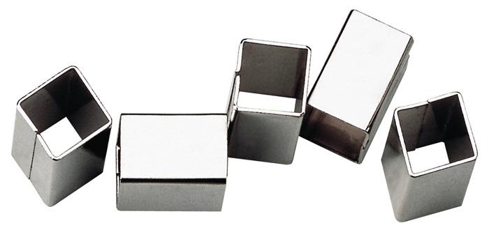 Ausgleichshülse f. Vierkantstift Länge 30 mm von 8 auf 9 mm