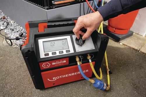 Kältemittelabsauggerät ROREC PRO A3 12kg 220-240V ROTHENBERGER