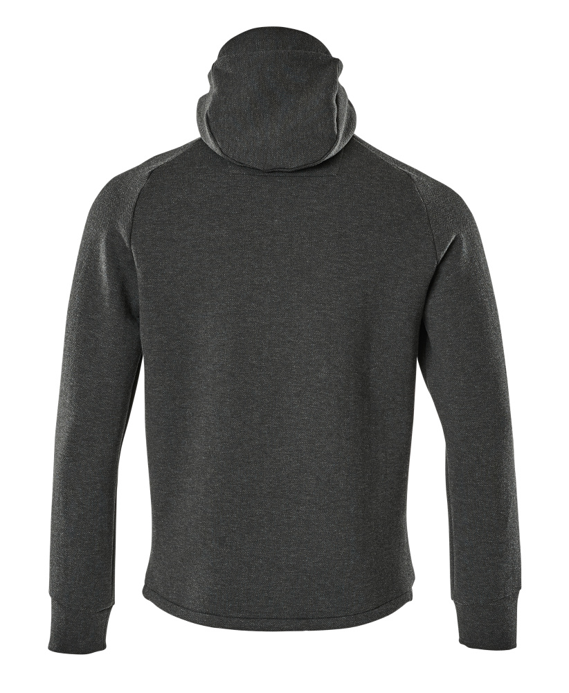 Kapuzenpullover mit Reißverschluss ADVANCED Schwarz 2XL