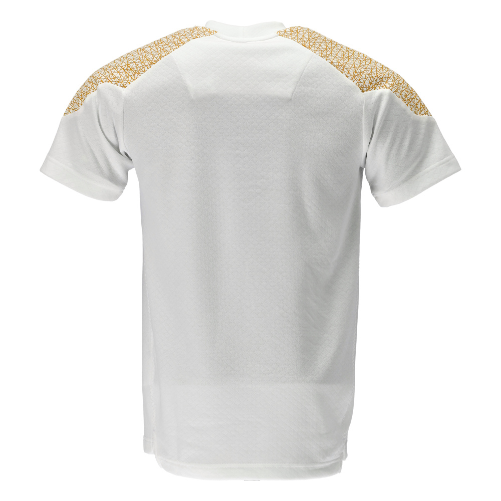 T-Shirt, Kurzarm FOOD & CARE Weiß/Currygelb XS