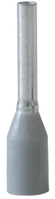 Aderendhülse Länge L1/L2 14,0/8,0 mm 100St./Btl. 0,75 (AWG 18) mm²