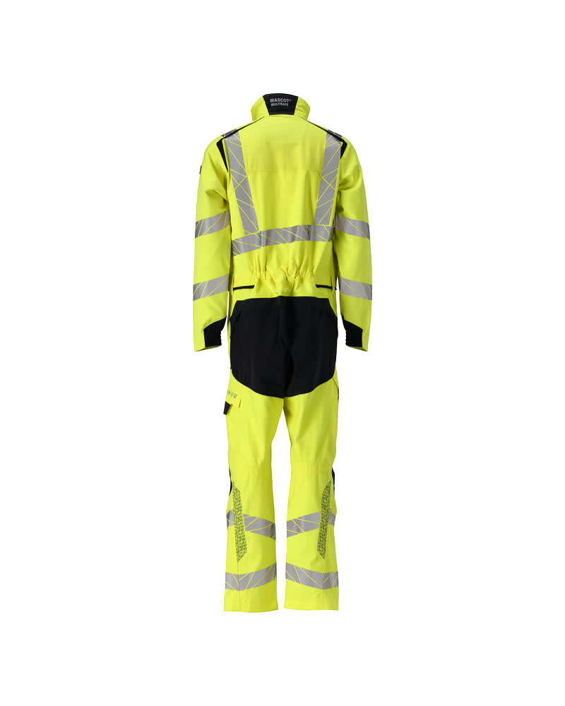 Overall mit Knietaschen ACCELERATE MULTISAFE Hi-vis Gelb/Schwarzblau 3XL